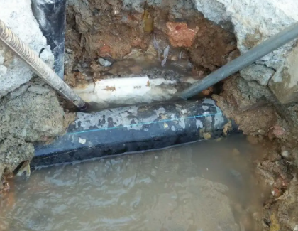 阿拉善左测漏水之水管漏水
